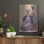 «Rabbits in Mauve» par Fab Funky, art mural en métal, 24 po x 36 po-863293540