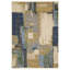 Tapis bleu / vert en laine Truffi-1055475235