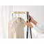Portant à vêtements bourgogne, compact-101758637