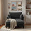 Chaise longue moderne avec coussins-1491167105