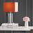 Glass Table Lamp