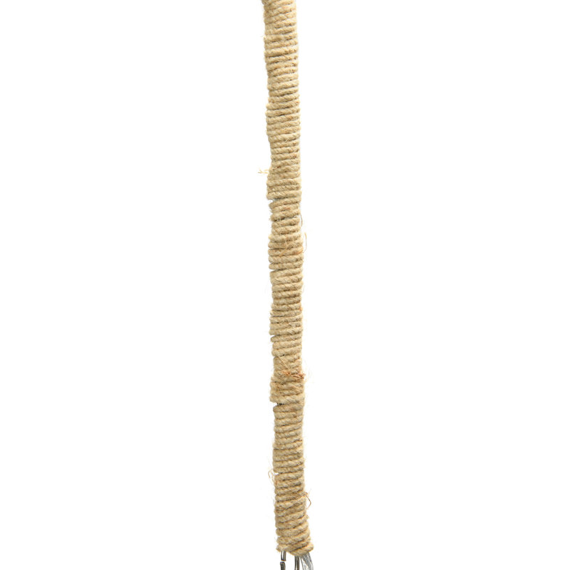 Plafonnier en bois de manguier vieilli, Naturel