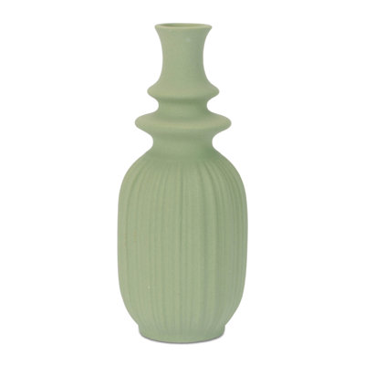 Vase en grès nervuré (ensemble de 2)