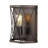Iron Flush Mounted Sconce