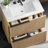 Hurlburt Bathroom Vanity with Integrated Ceramic Sink & Smart Storage?-1090269238