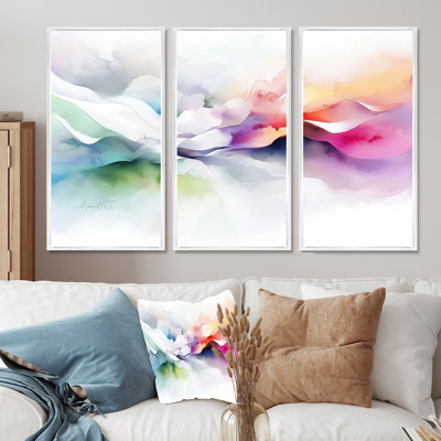 Celestial Gateway Marble - ensemble d'art mural abstrait en marbre