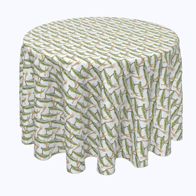 Encinoso Geometric Round Tablecloth