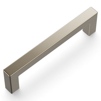 Skylight Collection Handle Pull - 3-3/4" Center to Center Cabinet Pull Polished Nickel - Contemporary Hardware for Drawers & Cabinets