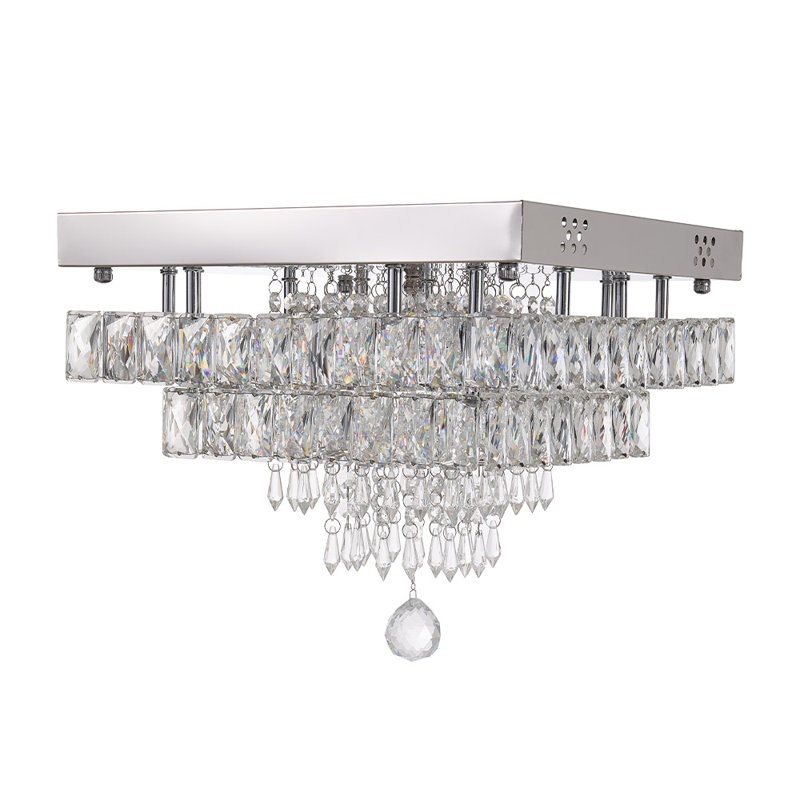 Crystal LED Flush Mount