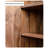 62.99" Brown Rectangular Solid Wood Shoe Storage