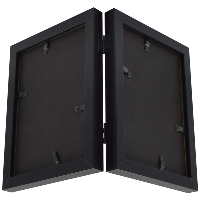 Cadre photo articulé Arianit, 5 po x 7 po, Noir