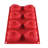 Thunder Group Inc. 8 Cup Non-Stick Silicone Mold with Lid