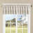 Bloom Medallion Ikat Scalloped 60'' W Window Valance in