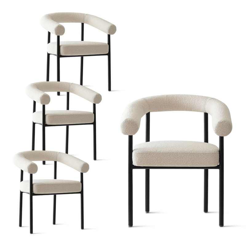 Joni Set of 4  Upholstered Dining Chairs