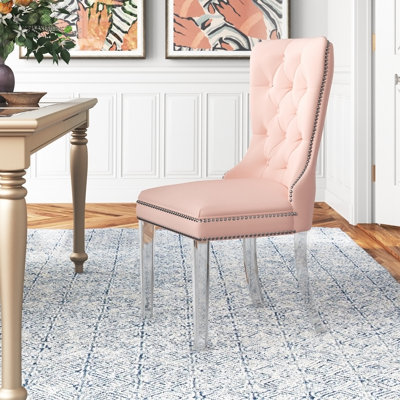 Jaidyn 19.7'' H Tufted Upholstered Parsons Chair
