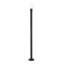 Lampadaire noir 1 lumière Hyrup 85,25 po (double)-1213995363