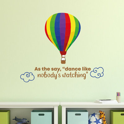 Text & Numbers Wall Decal