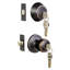 Complete Terrace Entry Knob Set with Deadbolt-14651562