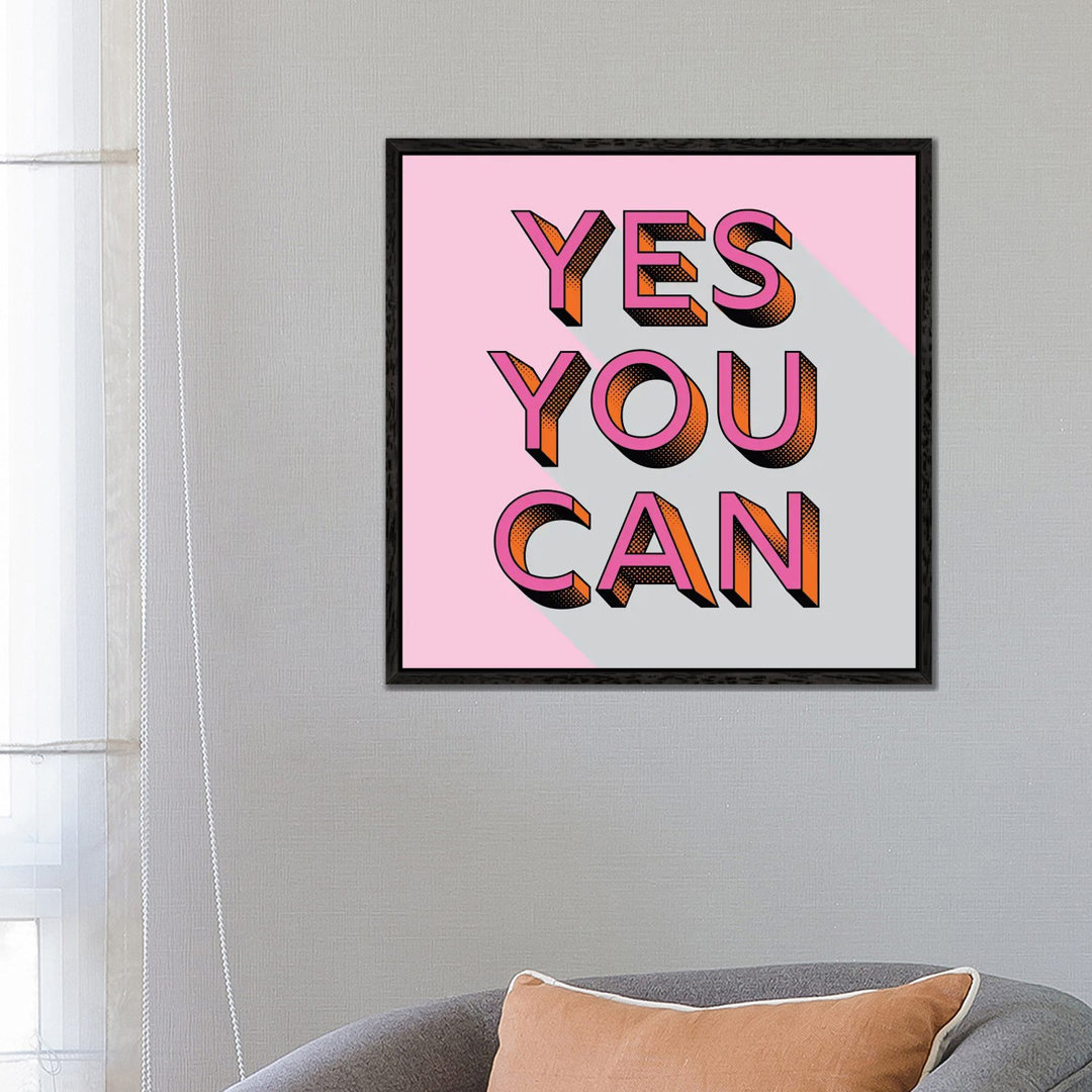 Yes You Can Typografie