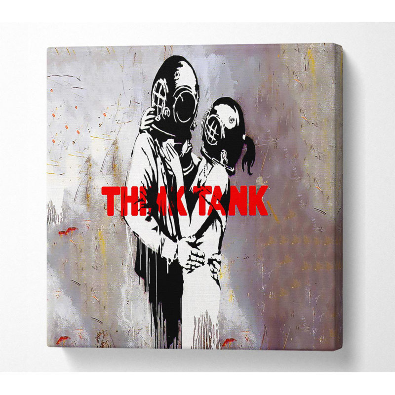 Spahr Think Tank - Wrapped Canvas Print, 50.8cm H x 50.8cm W x 10cm D