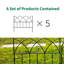 40 cm H x 45 cm W Fence Panels Fencing