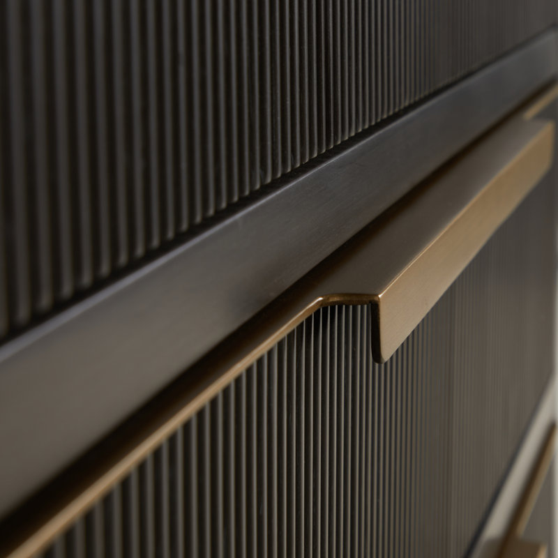Riggs Chest - Dark, Sesame Black, Stained Brass