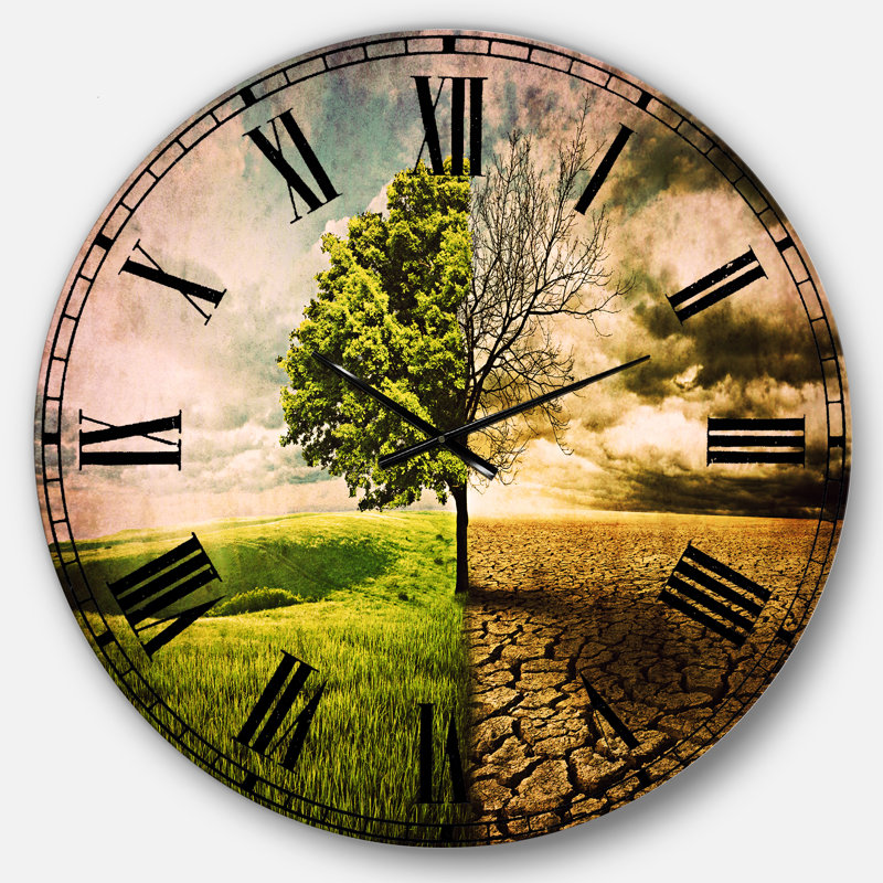 Très grande horloge murale Schafer, Grand