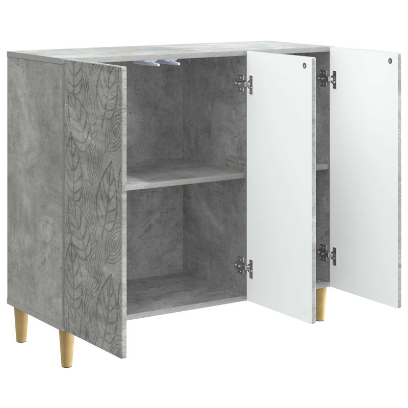 89cm Sideboard, Concrete Grey