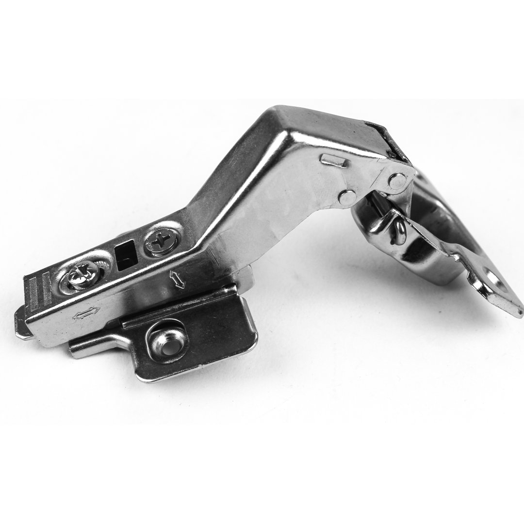 45 Degree Soft Close Full Overlay Frameless Concealed Hinge (Set of 30) Berta