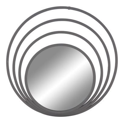 Berna Metal Circle Wall Mirror