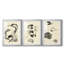Carnet de croquis Waterbird I - impression encadrée sur mesure de qualité supérieure - 3 pièces-2061098932-2061098933