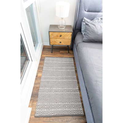 Shannock Cotton Chevron Indoor Rug