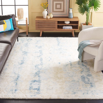 Tapis en laine / coton noué à la main Tribeca