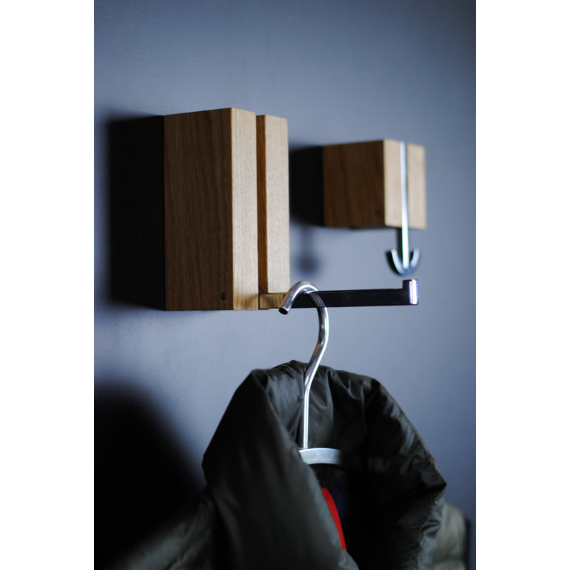 Ancora Coat Hook, Lacquered green