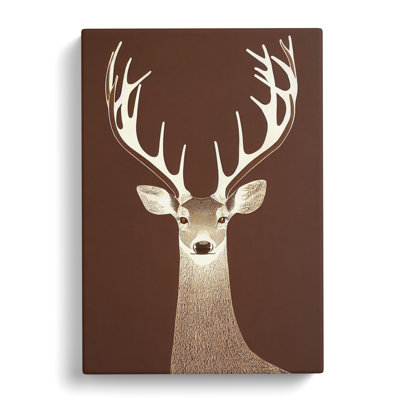 CAN-V0523-631X Deer - Wrapped Canvas Print
