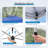 10 'x10' instant pop-up tent with detachable side walls and mesh Windows-100734742