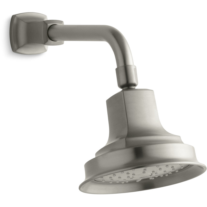 Pomme de douche Margaux, Nickel brossé éclatant