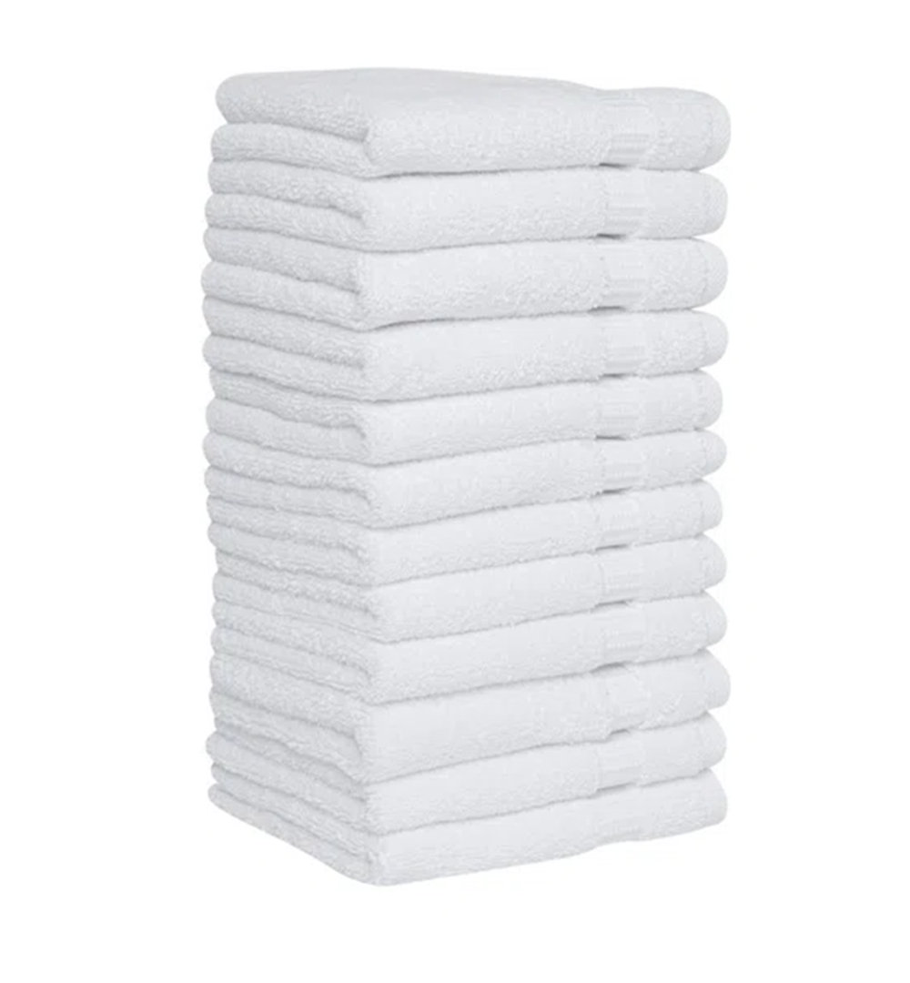 Rifz GOB Collection Terrycloth Washcloths (Set of 12) Rifz