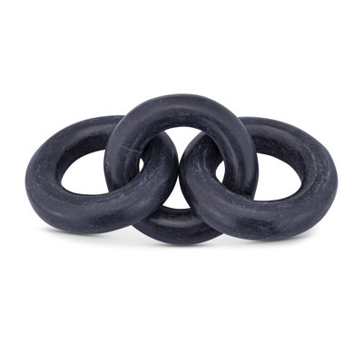 Rings Marble Decorative Object