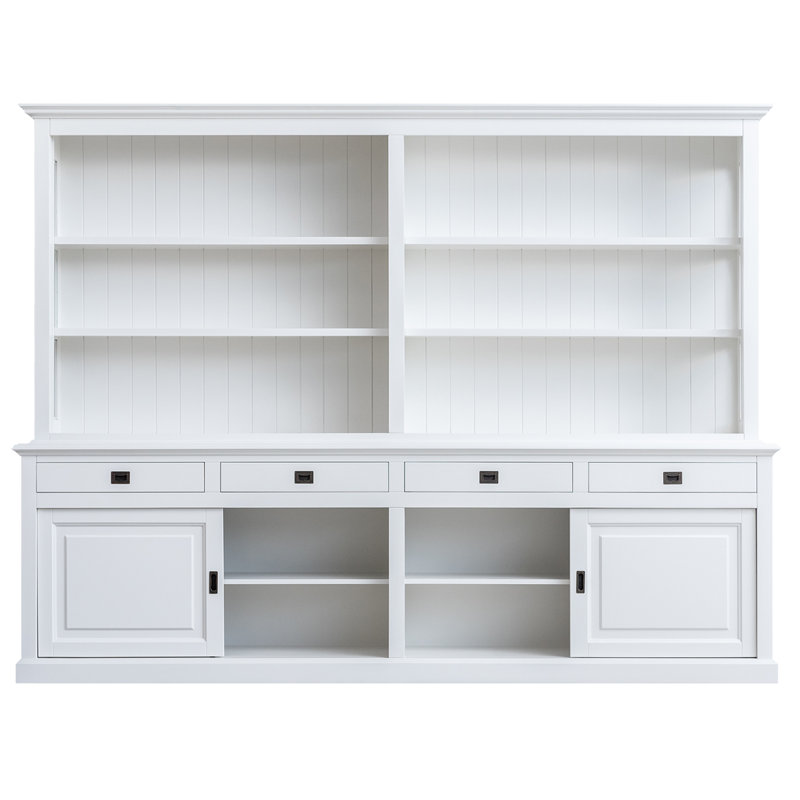 Bush Display Cabinet, White 