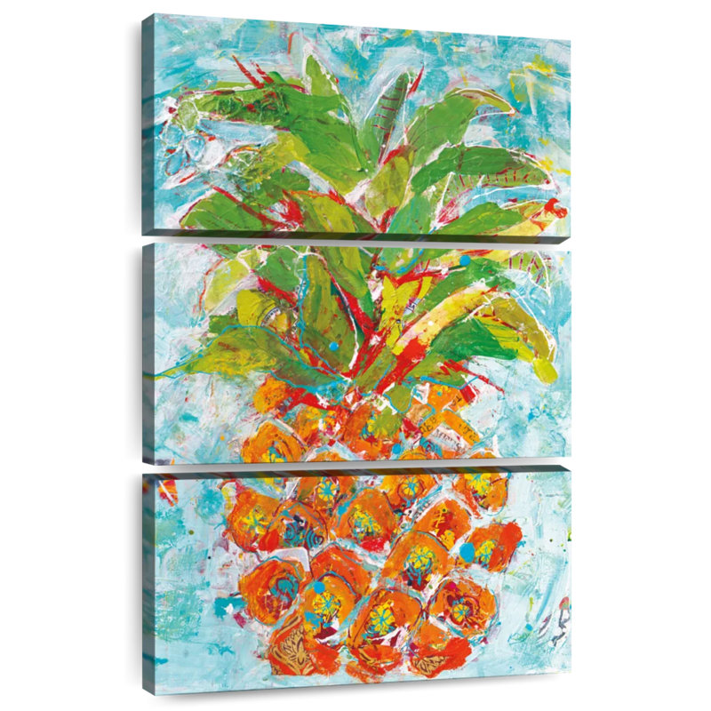 Yarlin Pineapple Bright, 32" H x 20" W