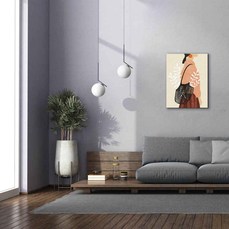  «Gatherer 1» par Emma Scarvey, art mural sur toile, 26 po x 34 po