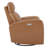 Corvin Genuine Leather Swivel Power Recliner-2110360838