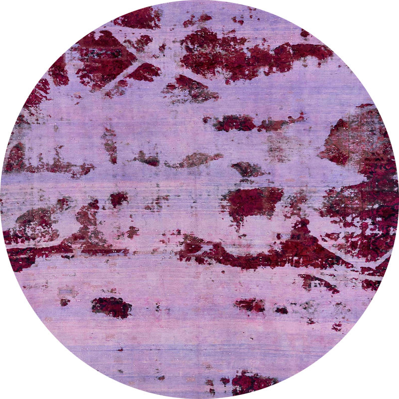 Abstract Indoor Rug, Round 3'