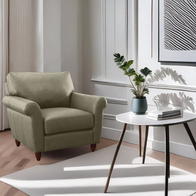 Buxton Genuine Leather Chair