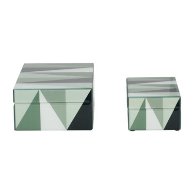 Zafir Glass and Wood Box Set