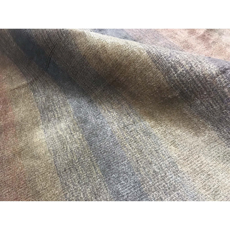 Hand-Knotted High-Quality Gold Area Rug