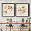 Floral Muse IV - ensemble de 2 reproductions d'art sur papier encadré-1187159307-1187159309