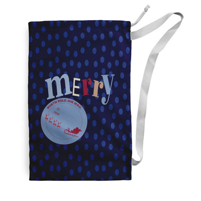 Merry Dot Santa Sack