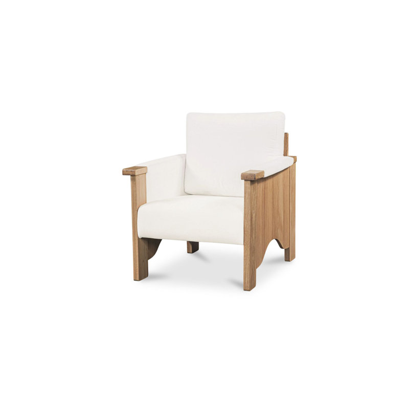 Bauer Accent Chair Cream, White
